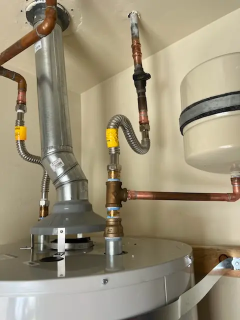 Water heater installation and plumbing repair in Merrifield